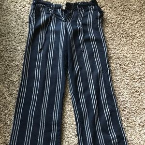 Striped flare pant